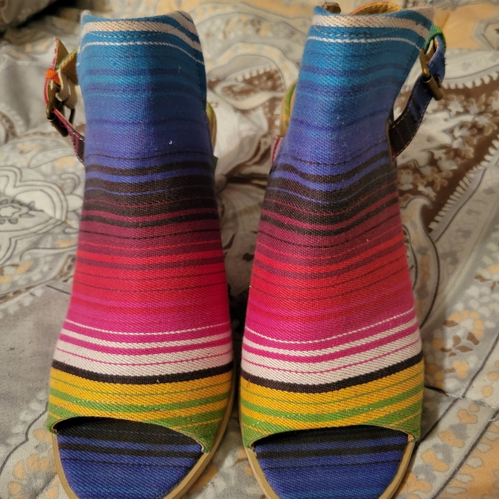 Very Volatile Serape Heels